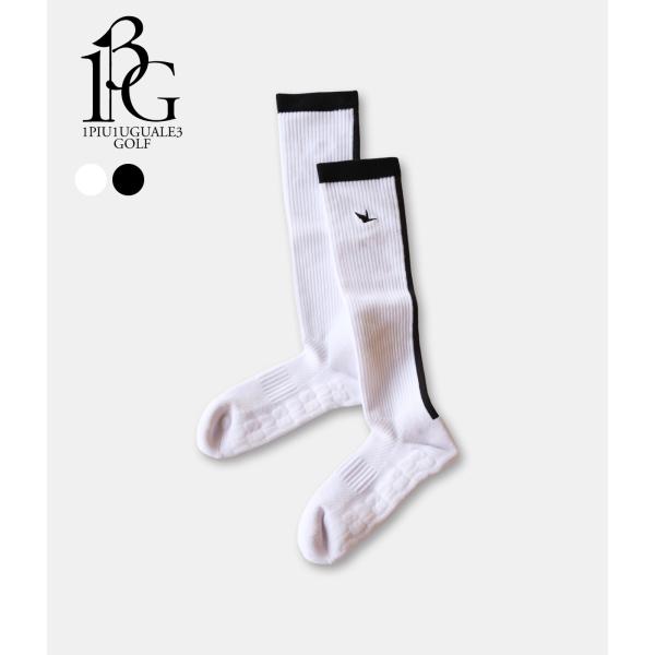【1PIU1UGUALE3 GOLF｜ウノピュウノウグァーレトレゴルフ】HI SOCKS　ハイソック...