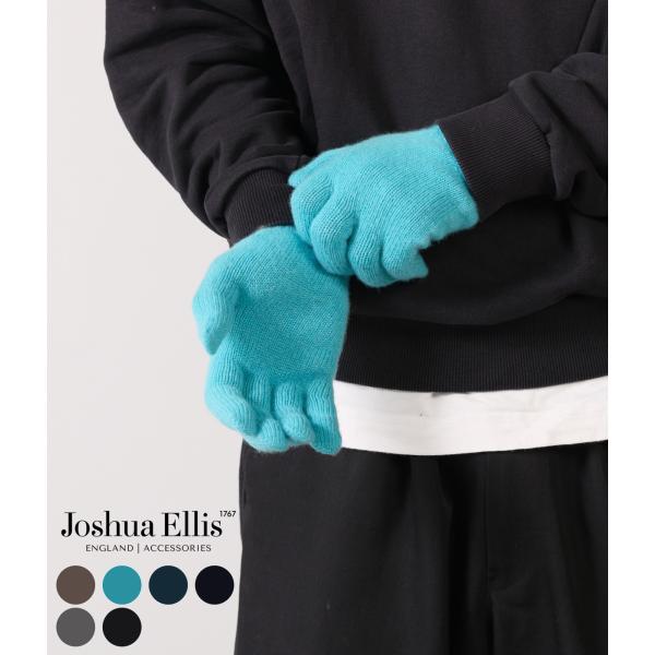 【Joshua Ellis｜ジョシュアエリス】Mens Plain Gloves　手袋　ターコイズ　...