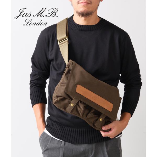【別注】【JAS MB.｜ジャスエムビー】フラップショルダー FLAP SHOULDER カーキ ミ...