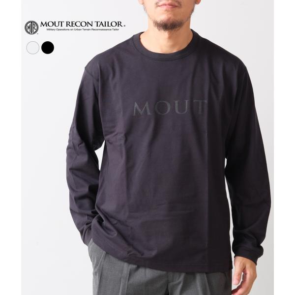 【MOUT RECON TAILOR｜マウトリーコンテーラー】マウトロゴロングスリーブシャツ MOU...