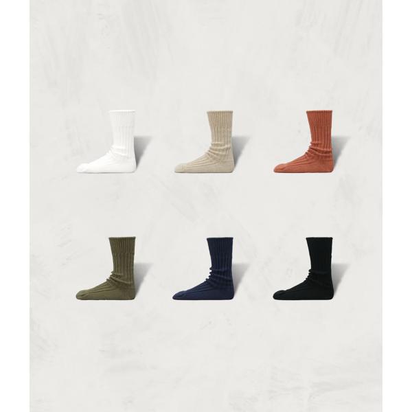 【SHOWATABE｜ショウワタベ】Organic Ribbed Socks　靴下　ソックス　ギフト...