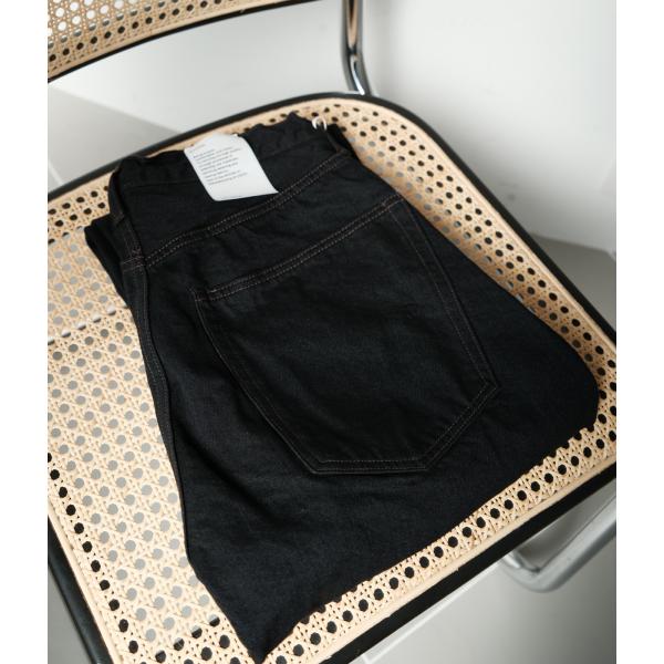 【CIOTA｜シオタ】Tapered 5 Pocket Pants　デニムパンツ　ユニセックス　ブラ...