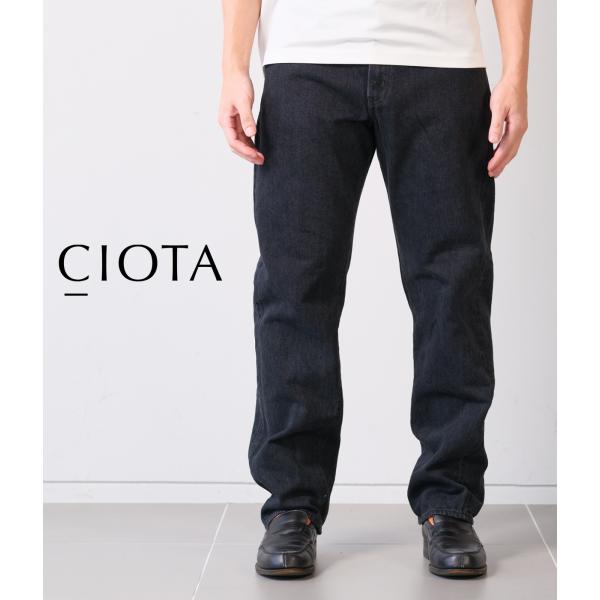 【CIOTA｜シオタ】テーパードファイブポケットパンツ TAPERED 5 POCKET PANTS...