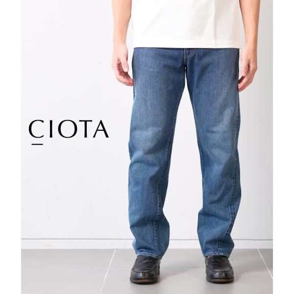 【CIOTA｜シオタ】テーパードファイブポケットパンツ TAPERED 5 POCKET PANTS...