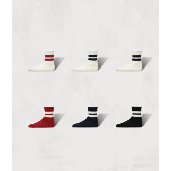 【SHOWATABE｜ショウワタベ】Washi Organic Cotton Ribbed Sock...