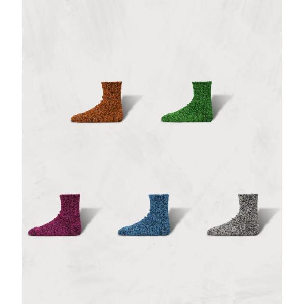 【SHOWATABE｜ショウワタベ】Textured Cotton Socks | 2nd Coll...