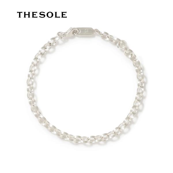【取り寄せ】【THE SOLE｜ザソール】ティーエスアルバ TSーALBA シルバーチェーンブレスレ...