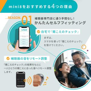 補聴器 ヴィーブ ミニ8 右耳用 一人ひとりに...の詳細画像3