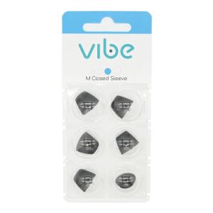 Vibe Nano8 Mini8 交換用 耳せん 専用 スリーブ 穴なし Mサイズ 6個入 セット 【メール便（300円）選択可】｜Vibe Japan