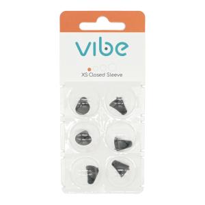 Vibe Nano8 Mini8 交換用 耳せん 専用 スリーブ 穴なし XSサイズ 6個入 セット 【メール便（300円）選択可】
