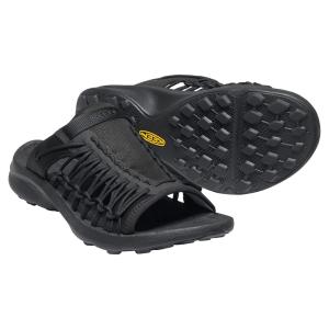 キーン KEEN Mens Uneek SNK Slide Black/Black｜vic2