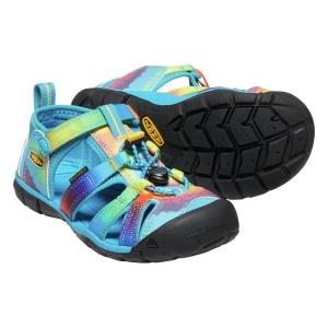 キーン KEEN Children Seacamp II CNX Vivid Blue/Original Tie Dye｜vic2