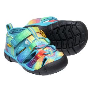 キーン KEEN Tots Seacamp II CNX Vivid Blue/Original Tie Dye｜vic2