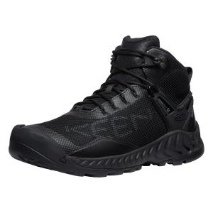 キーン KEEN Men NXIS EVO MID WP Triple Black 1027191｜vic2