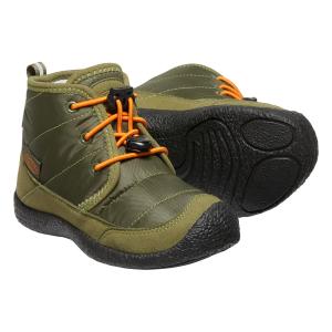 キーン KEEN Children HOWSER II CHUKKA WP Capulet Olive/Russet Orange 1025518｜vic2