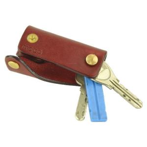 モカ moca Key Case 01 Red キーケース 鍵 キー 革 レザー 真鍮｜vic2