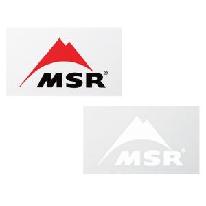 あすつく対応 MSR MSRステッカー（2枚セット） マウンテンセーフティリサーチ ステッカー｜vic2