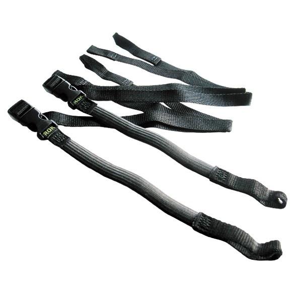 ロックストラップ ROK straps ストレッチストラップ 16mm(2本入） ブラック