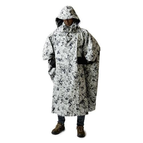 20%OFFセール プロモンテ PUROMONTE アンアクター（迷彩ポンチョ） ホワイトカモ GK...