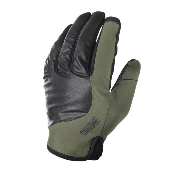 クローム CHROME MIDWEIGHT CYCLE GLOVES OLIVE/BLACK AC1...