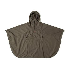 あすつく対応 グリップスワニー Grip Swany Fire Proof Poncho Olive ファイヤープルーフポンチョ GSJ-40