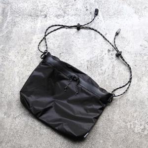 フェアウェザー FAIRWEATHER zip sacoche black ジップサコッシュ｜vic2