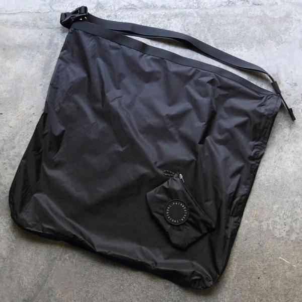 フェアウェザー FAIRWEATHER packable sacoche black パッカブルサコ...