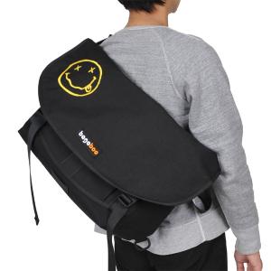 バガブー Bagaboo Messenger Medium SMILY Black｜vic2