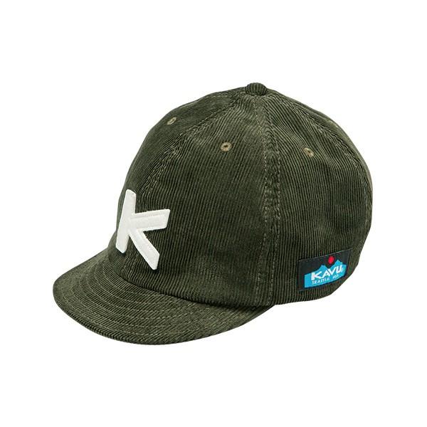 カブー KAVU キッズ コードベースボールキャップ D.Green