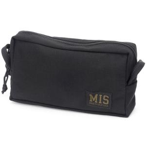 エムアイエス MIS Slim Accessory Bag Black｜vic2