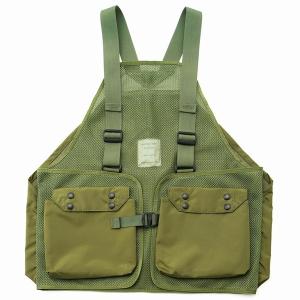 エムアイエス MIS Hunting Vest Olive｜vic2