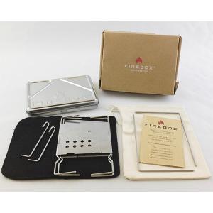 FIREBOX(ファイヤーボックス) Complete Set ファイヤーボックス-FIRE BOX ナノステンレスボックスセット : 登山
