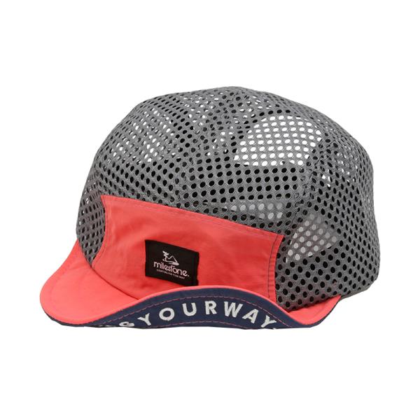 あすつく対応 マイルストーン milestone キャップ CORAL ORANGE MSC-013
