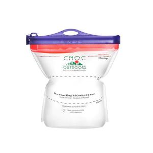 あすつく対応 クノック CNOC バックフードバッグ650ml パープル Buc Food Bag CN-CSBP｜vic2