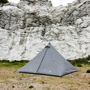 アンドワンダー and wander muraco × and wander HERON 1POLE TENT SHELTER SET gray 5743977174｜vic2