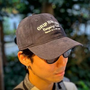 あすつく対応 グリップスワニー Grip Swany CAMP LOGO CAP NAVY GSA-102｜vic2