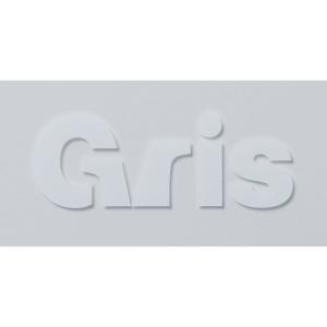 グリ gris GRIS LOGOTYPE STICKER WHITE DG0060WH｜vic2