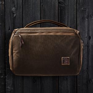 エバーグッズ EVERGOODS Carryology x EVERGOODS TD35 Transit Duffle 35L Waxed Cotton Waxed Tan eg13014cw｜vic2