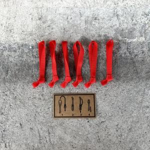 エバーグッズ EVERGOODS Zipper Puller Kit Webbing Ultra Red eg19004a｜vic2