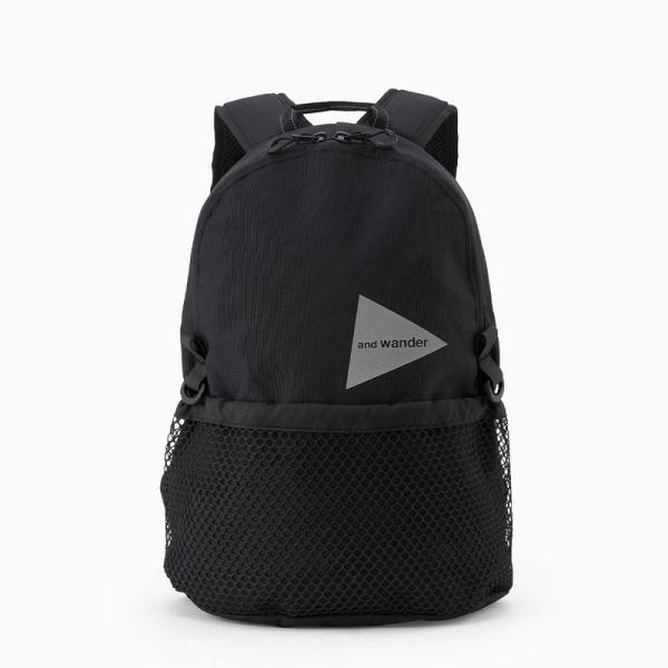 アンドワンダー and wander recycle OX kids daypack black 5...
