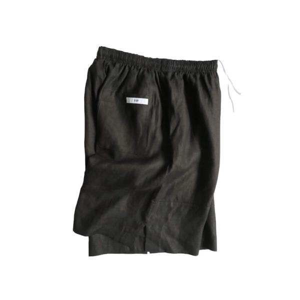 あすつく対応 ヴォイリー voiry D.P SHORTS LINEN BLACK DP102471...