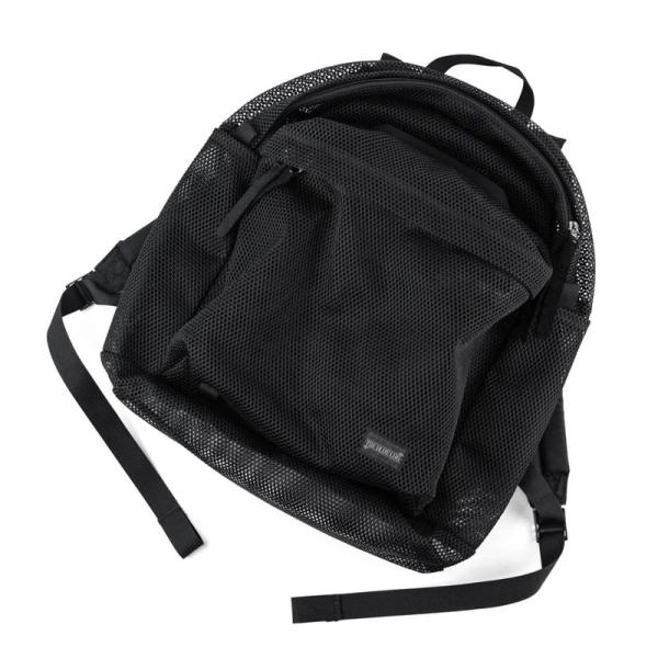 ブルーラグ BLUE LUG the day pack mesh black デイパック