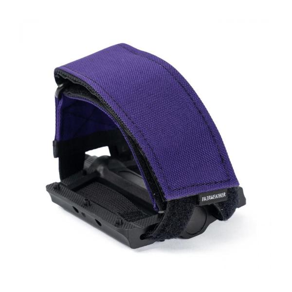 フェアウェザー FAIRWEATHER pedal straps purple