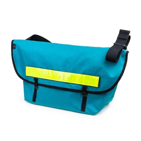 ブルーラグ BLUE LUG the messenger bag turquoise/reflect...