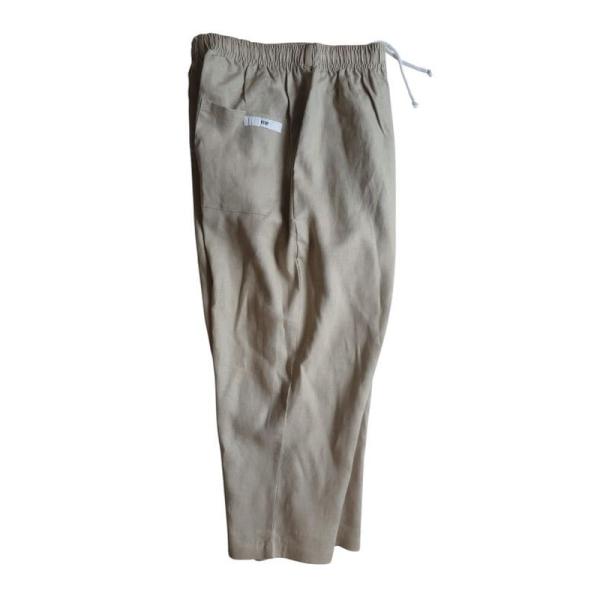 あすつく対応 ヴォイリー voiry SUNDAY PANTS-LINEN L-GRAY SP102...