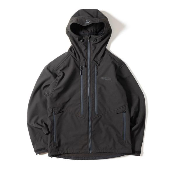 グリップスワニー Grip Swany GS SOFTSHELL HOODY BLACK GSJ-8...