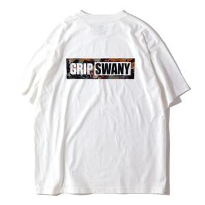 あすつく対応 グリップスワニー Grip Swany Box Logo Tee White GSC-71｜vic2