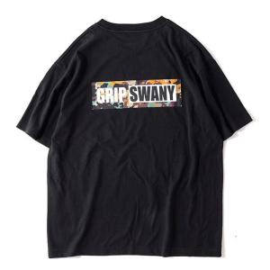 あすつく対応 グリップスワニー Grip Swany Box Logo Tee Black GSC-71｜vic2