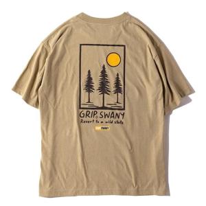 グリップスワニー Grip Swany Tree Tee Beige GSC-73｜vic2