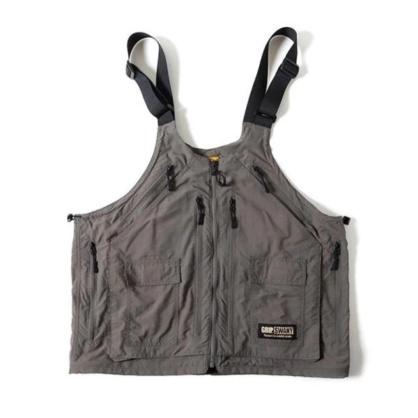 グリップスワニー Grip Swany Gear Bag Vest 4.0 Charcoal GSV...
